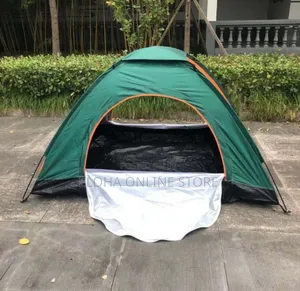 Orange Automatic 3 Person Tent
