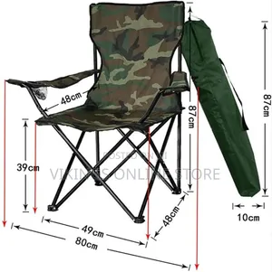 Camouflage Portable Camping Chair