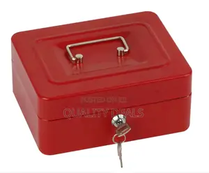 Metal Cash Box 10" ( 250mm X 200mm X90mm)