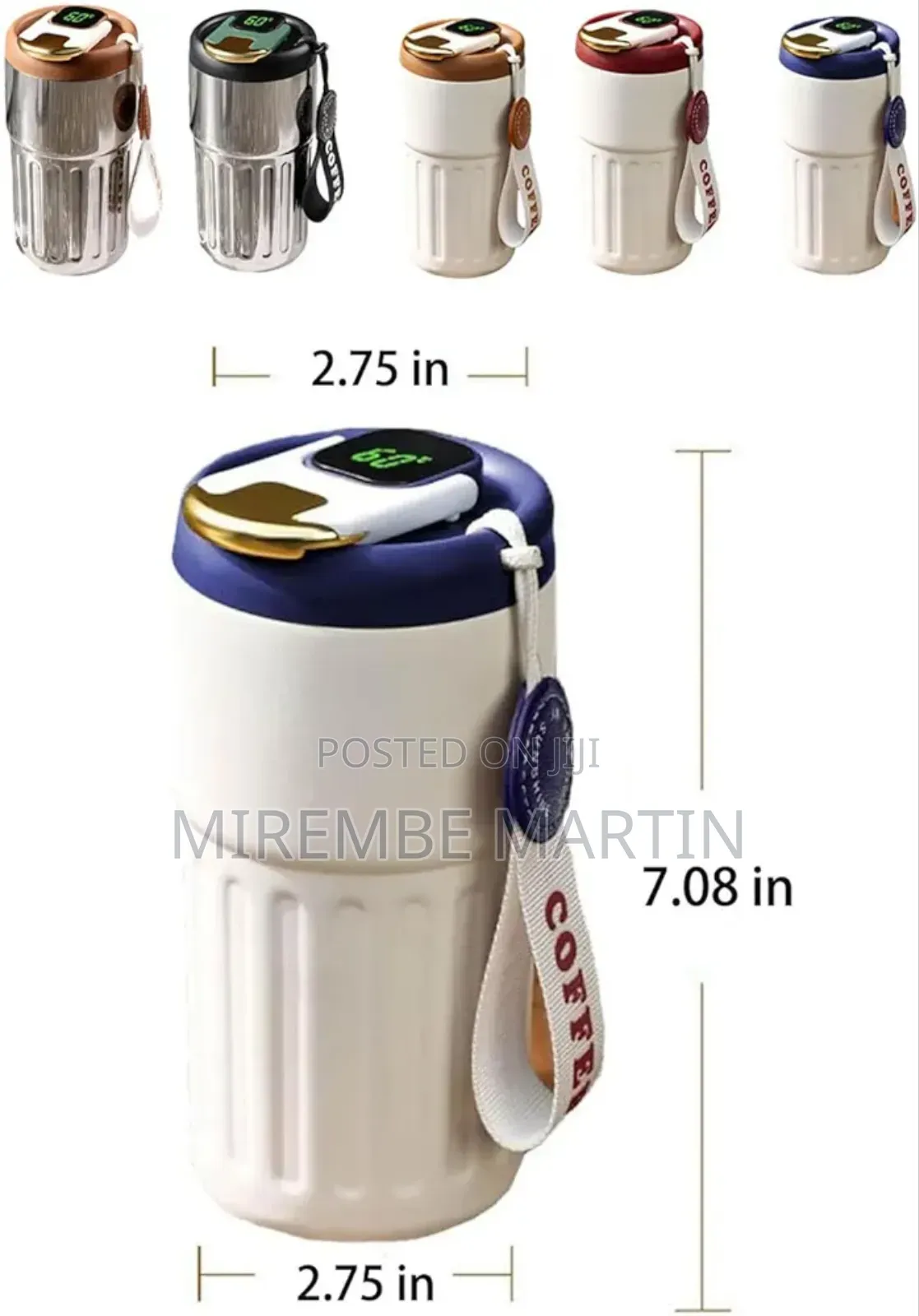 Portable Hot and Cold Coffee Cup, 450ml