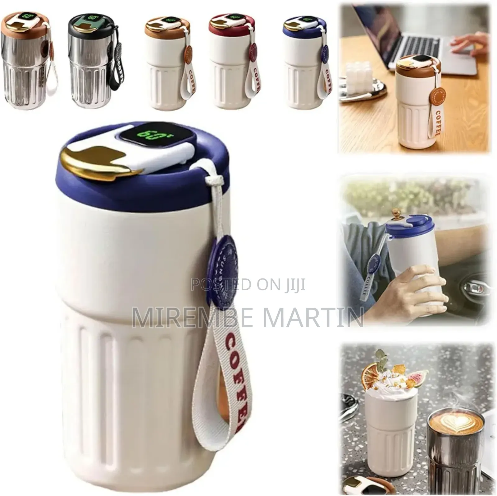 Portable Hot and Cold Coffee Cup, 450ml
