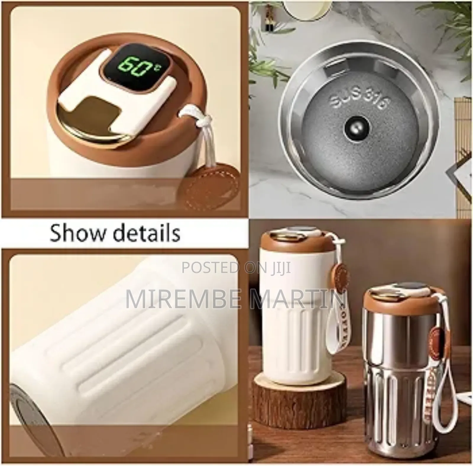 Portable Hot and Cold Coffee Cup, 450ml