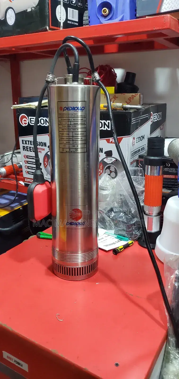 Pedrollo Submersible Pump 55meters Italy 