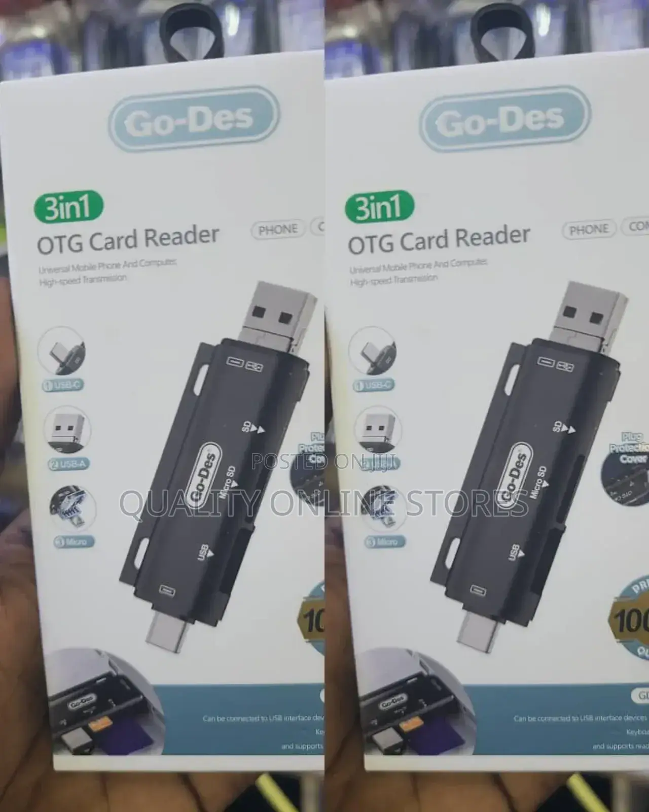 3 in 1 Otg Card