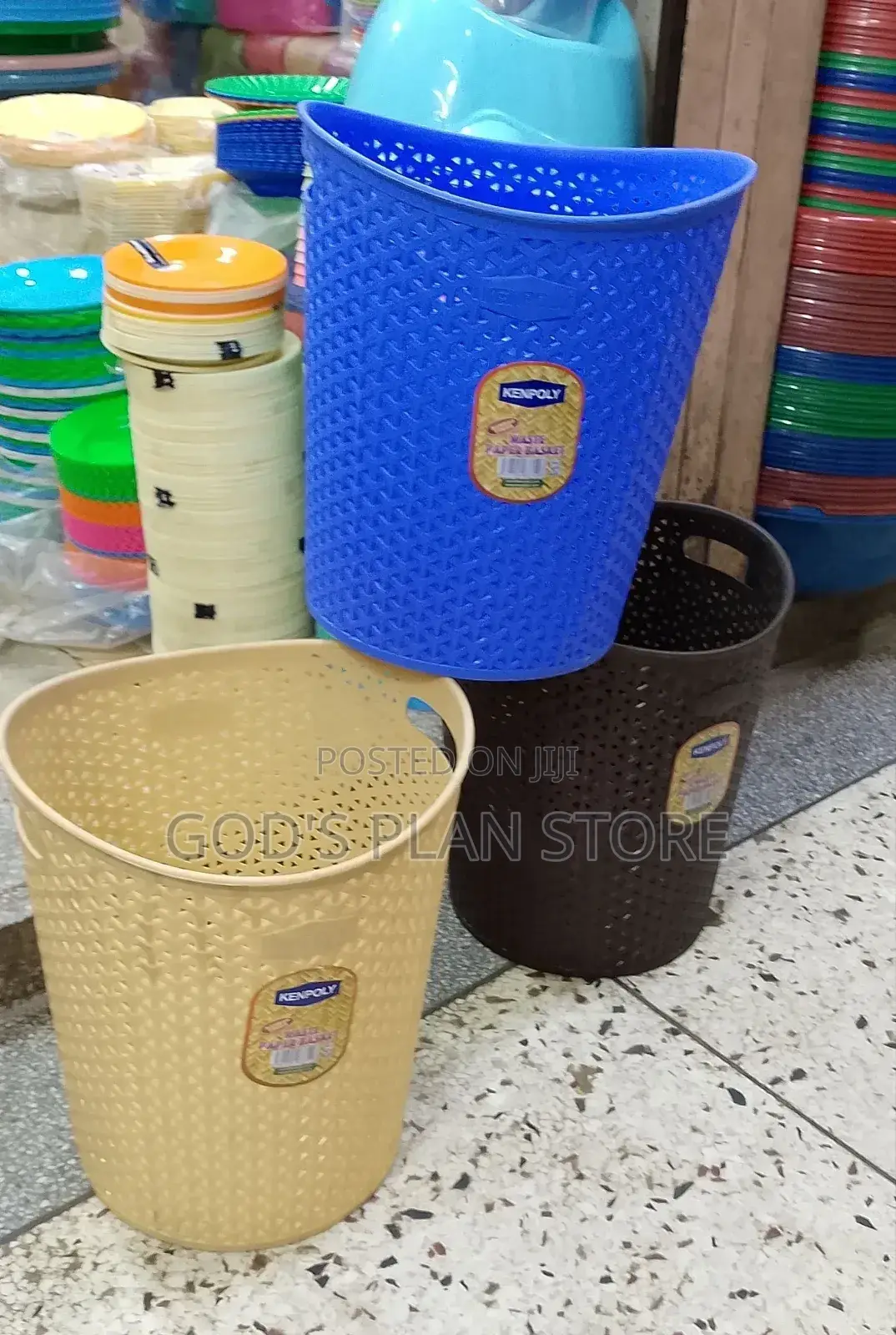 Plastic Open Dust Bins/Waste Bins