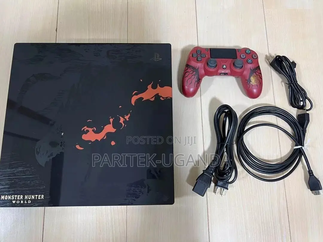 Playstation 4 Pro Console Monster Hunter World