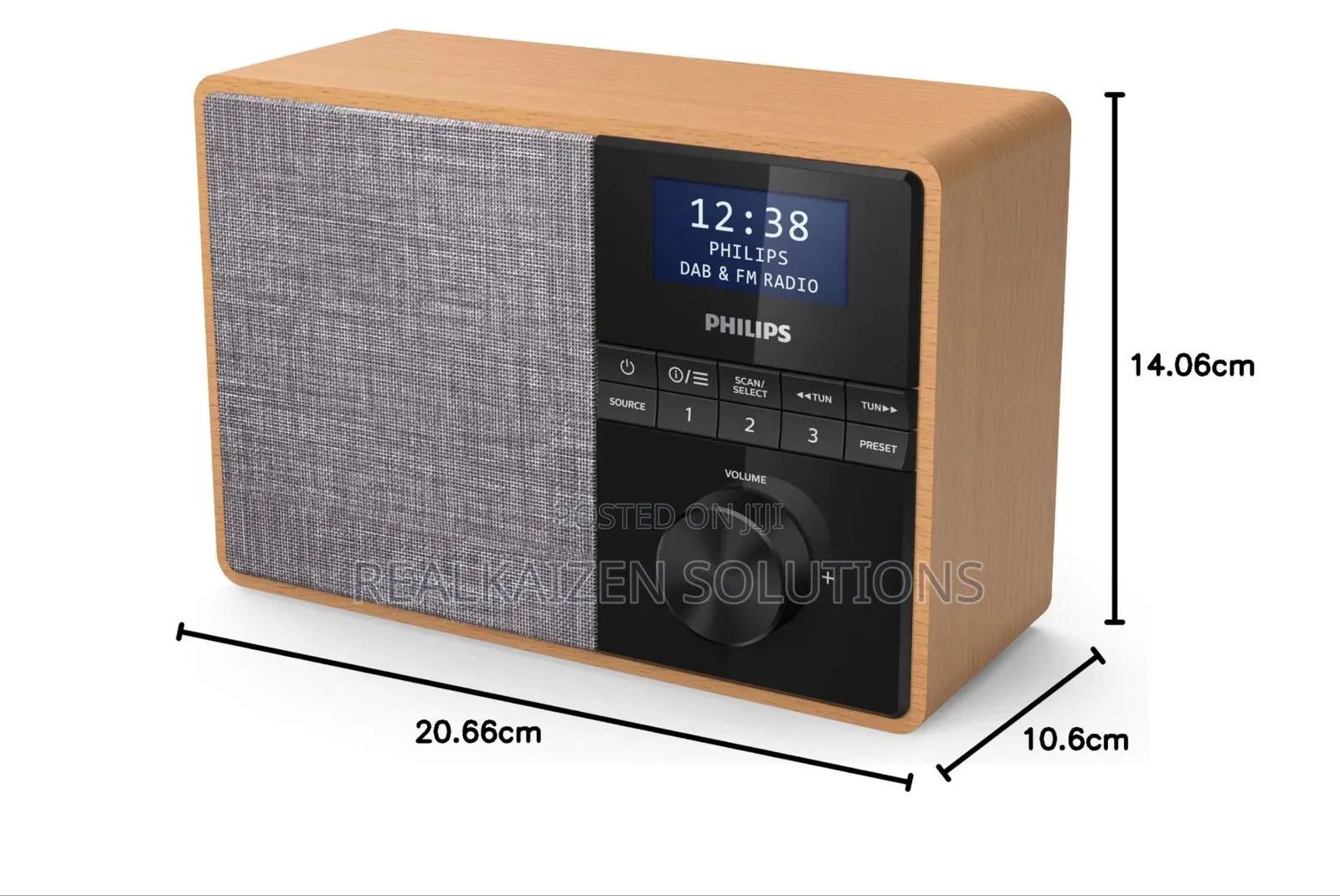 Philips Portable Bluetooth Digital Black Grey Wood
Fm Radio