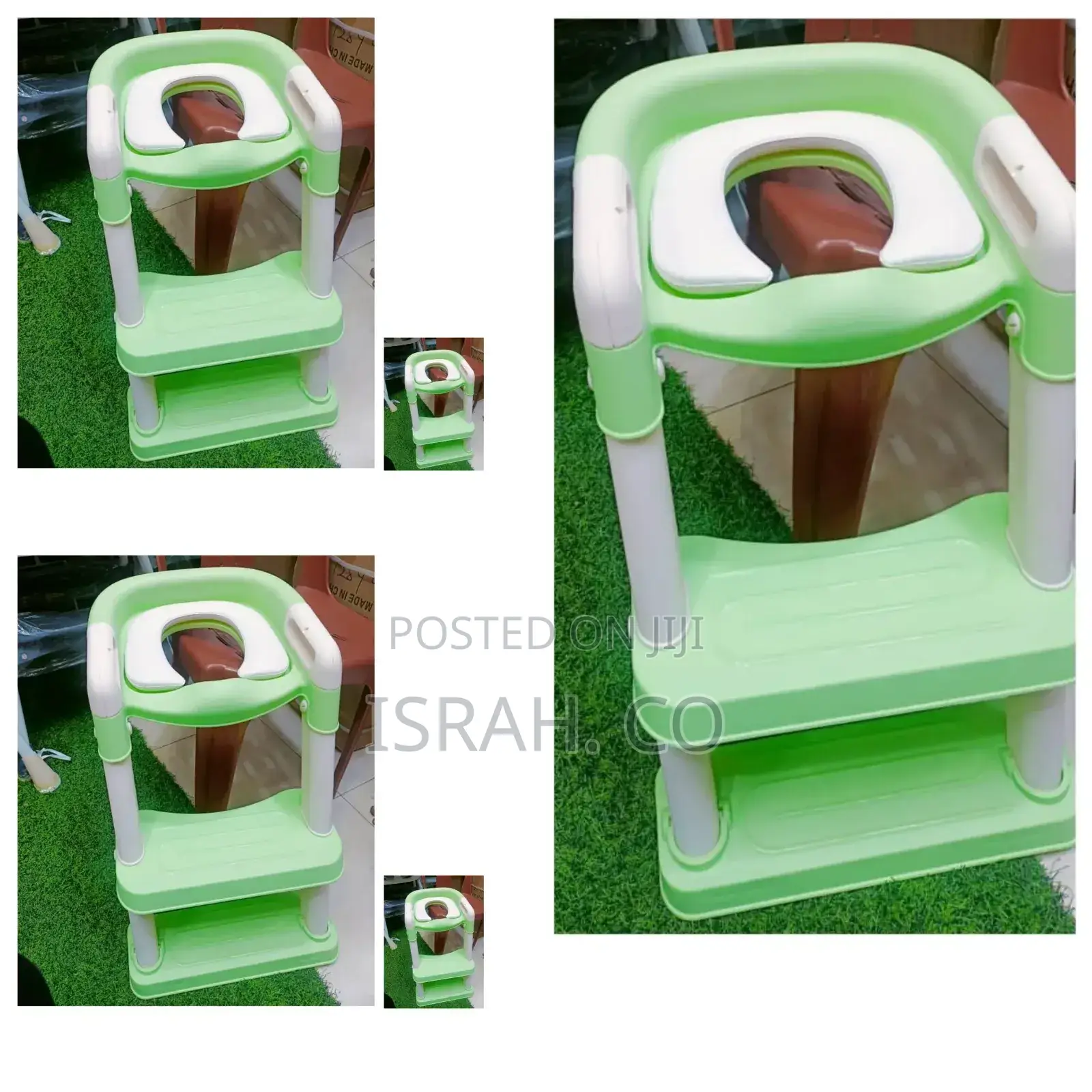 A Potty Training Seat With a Step Stool Ladder