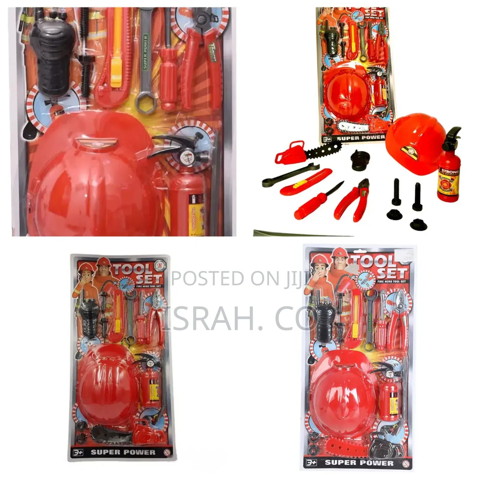 Toy Fire Hero Tool Set,