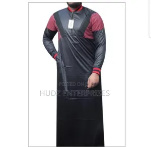 Swagger Kanzu Black and Maroon