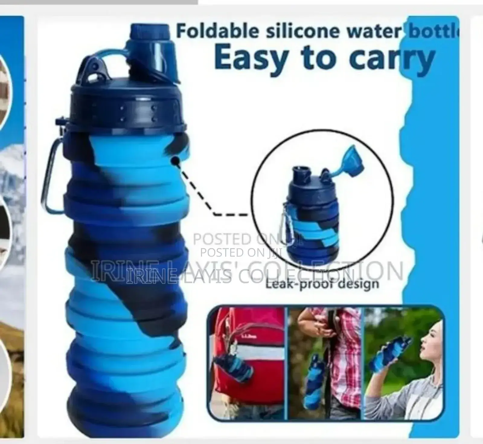 Silcon Foldable Water Bottles