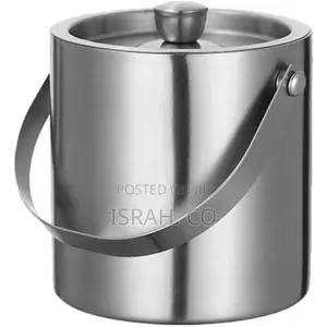 2l Ice Bucket, High-Grade Stainless Steel