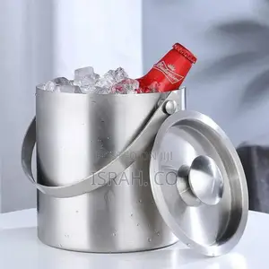 2l Ice Bucket, High-Grade Stainless Steel