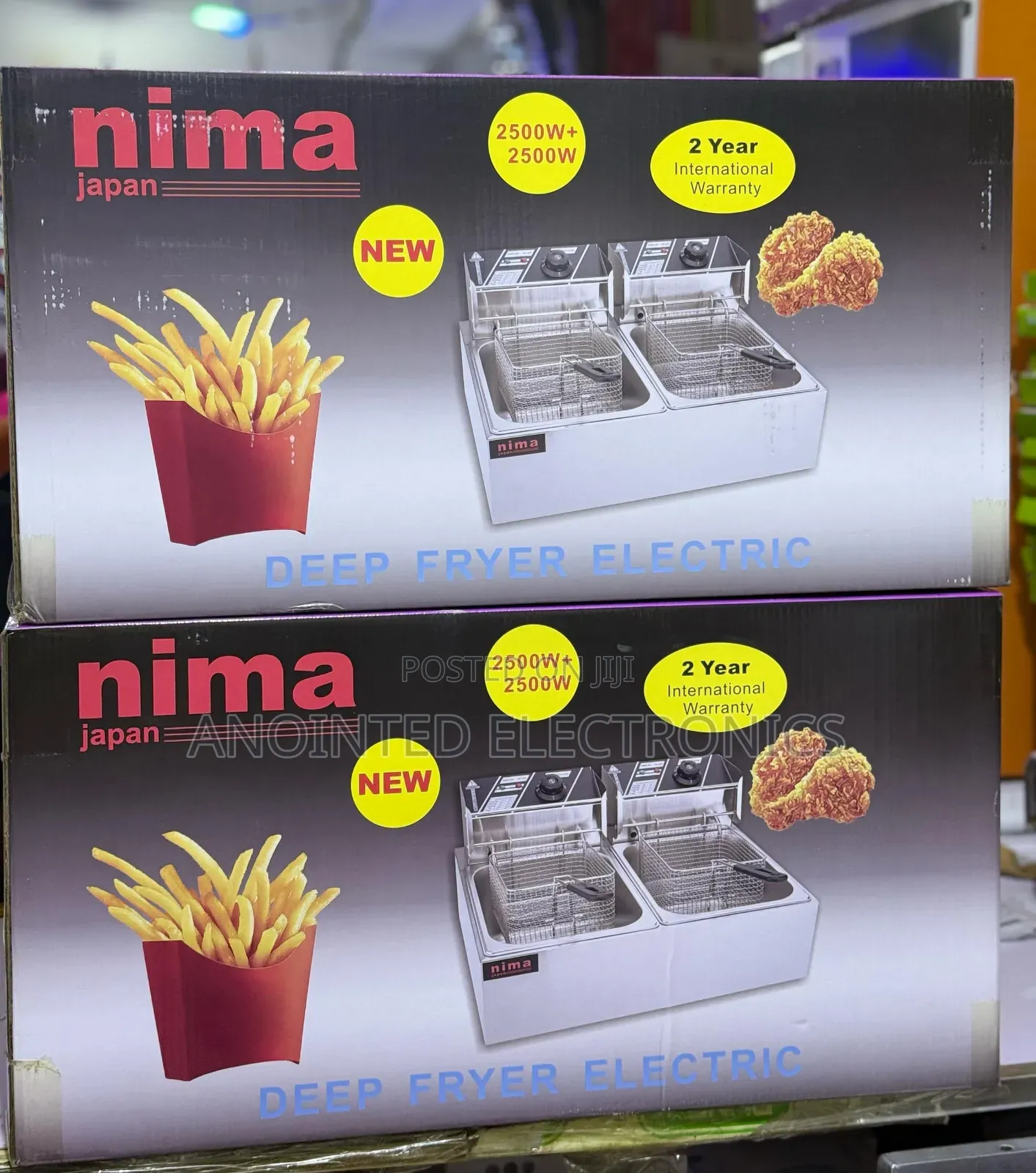 Double Nima Deep Fryer