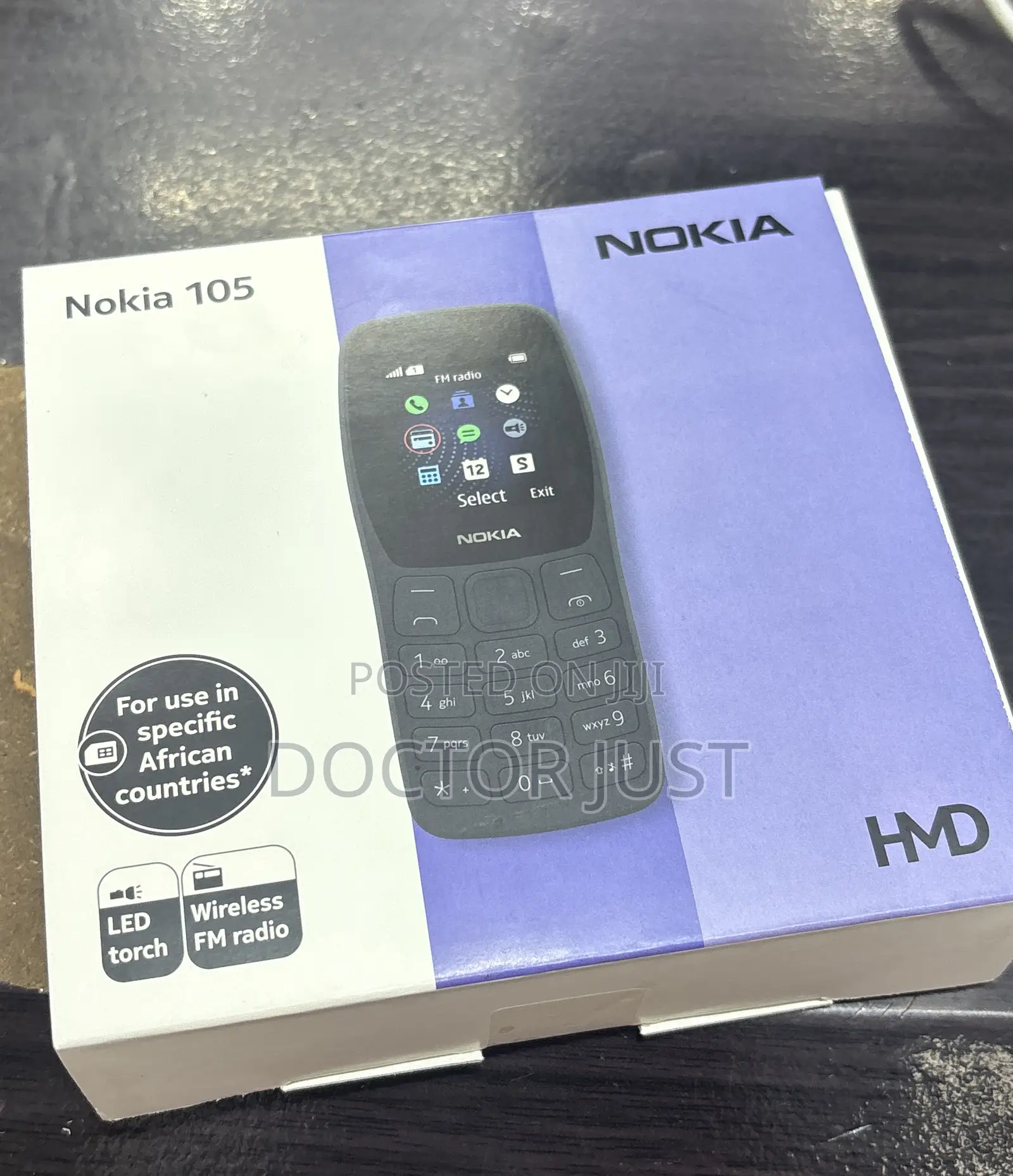 New Nokia 105 Black