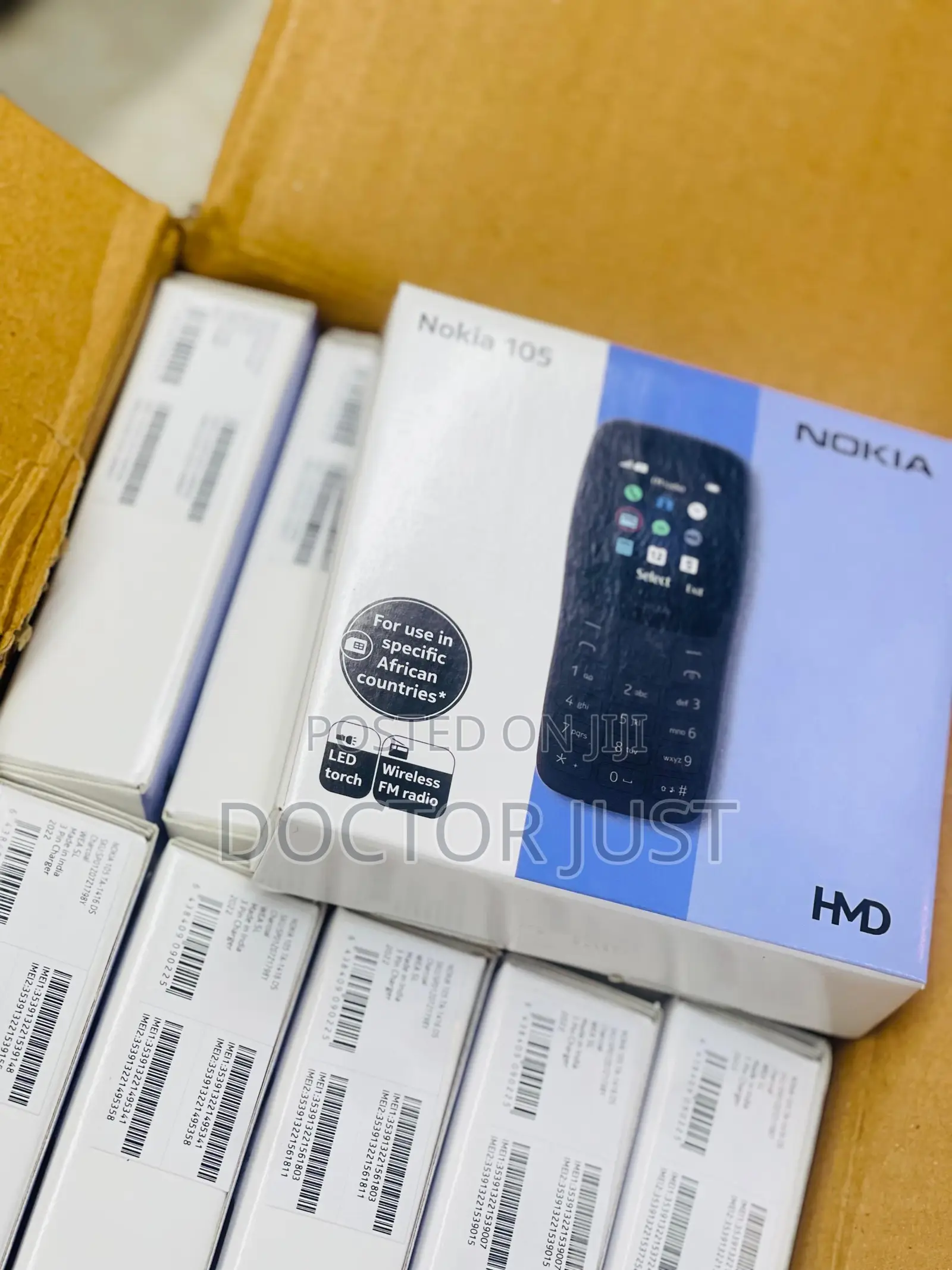 New Nokia 105 Black