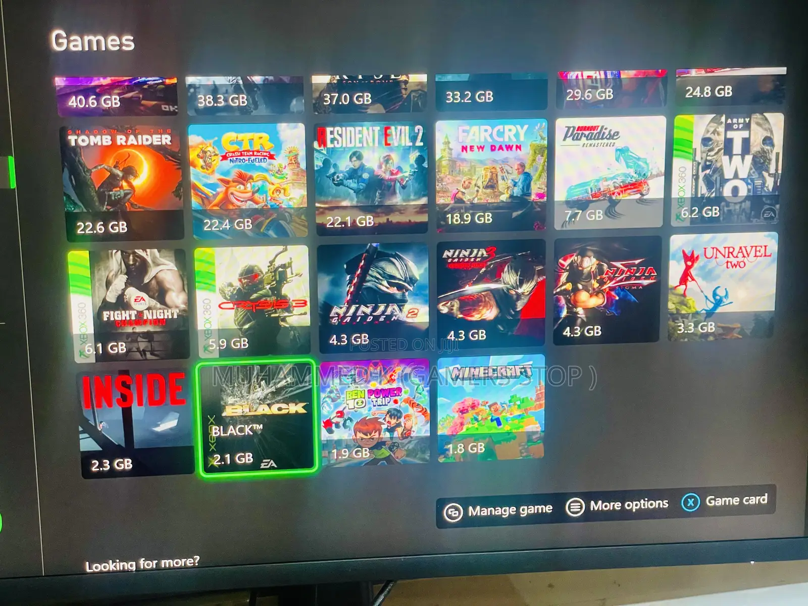 Xbox One S-1tb 28 Games (Eafc 28 + Other)