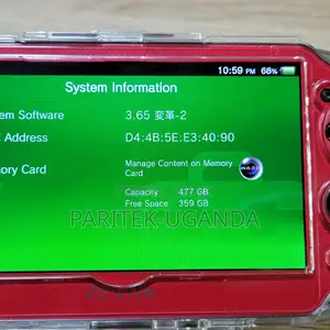 Sony Playstation Vita Cosmic Red 512gb
