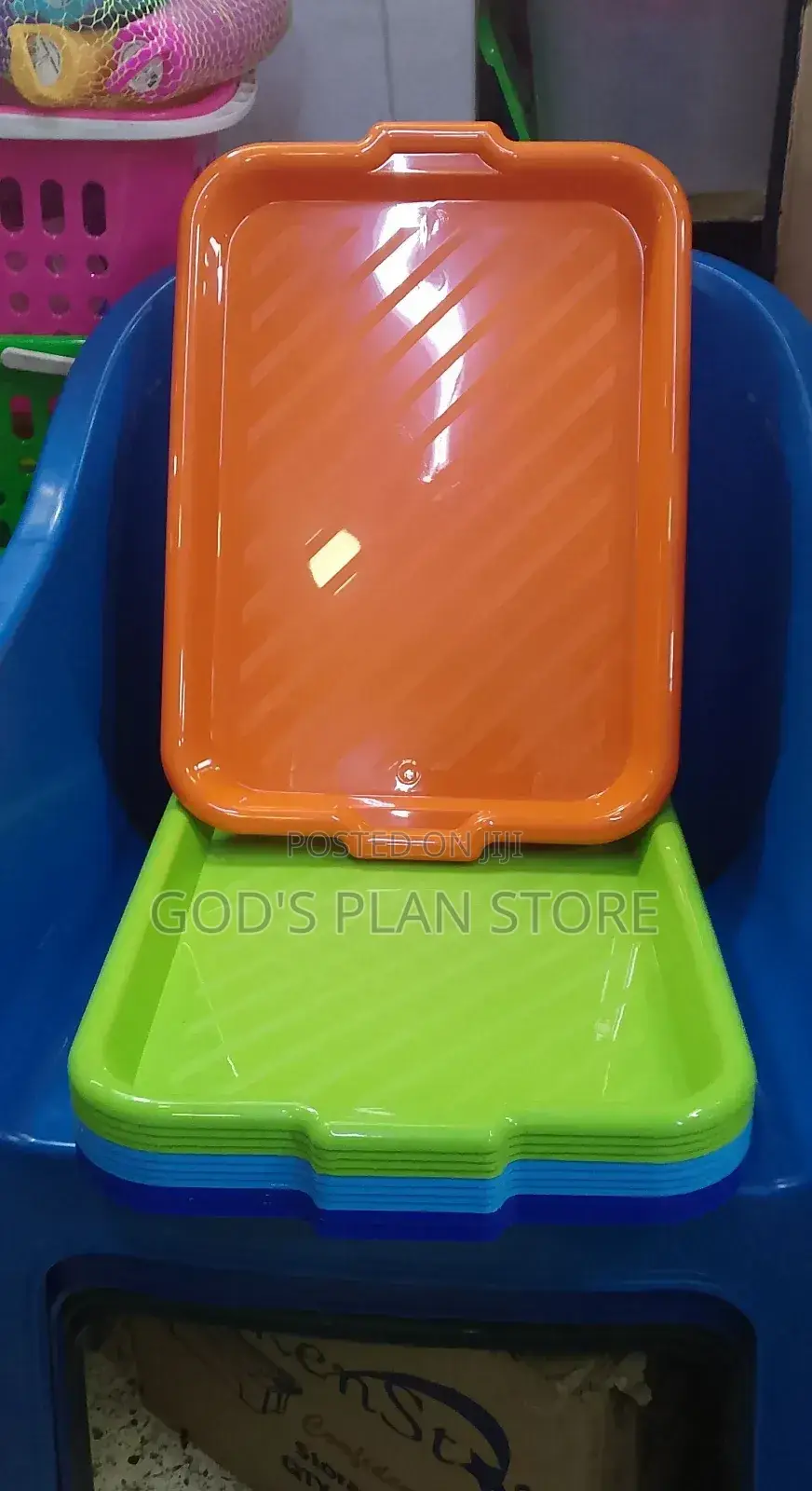 Plastic Serving Trays 6pcs