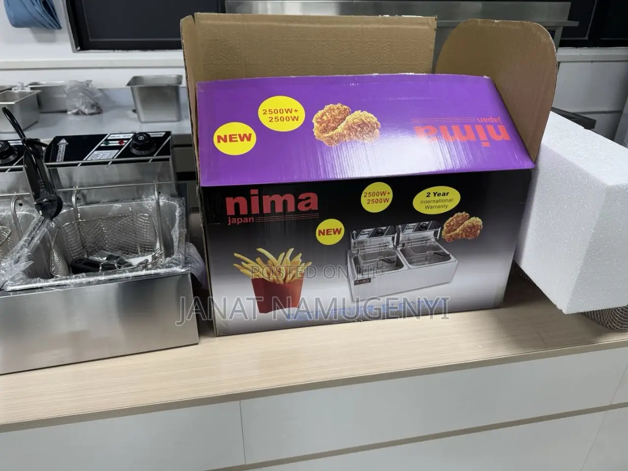 Nima Double Deep Fryer