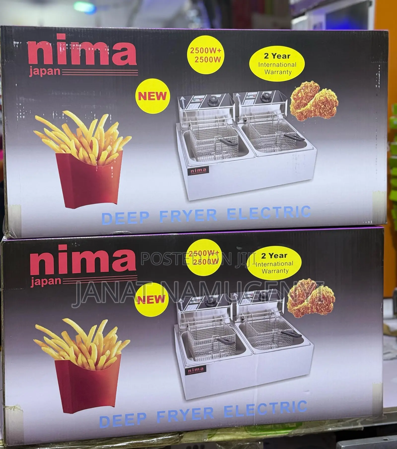 Nima Double Deep Fryer