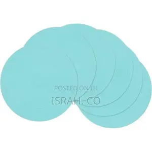 Round Placemats Set of 6,Braided 15 Inch
