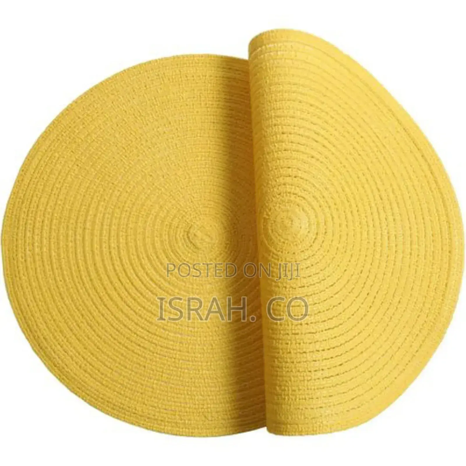 Set of 6,Braided 15 Inch Table Mats Heat Resistant Non-Slip