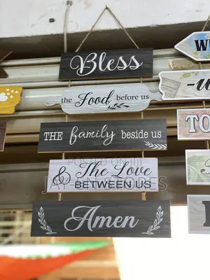 Home Welcoming Hanging Wordings (Bless)