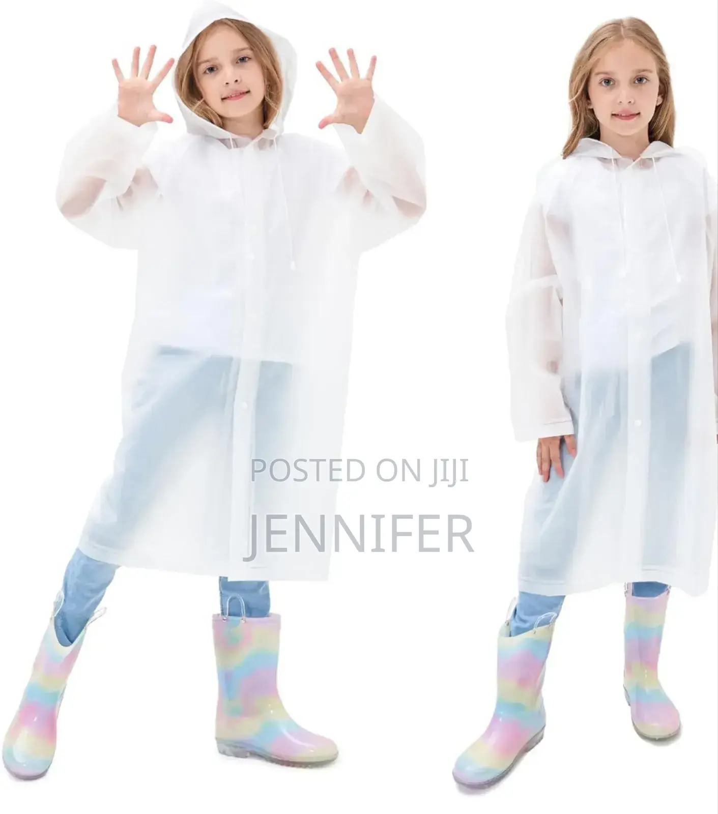 Reusable Children Raincoat