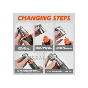 DSP 5-in-1 Rechargeable Ipx6 Trimmer Body Grooming Set