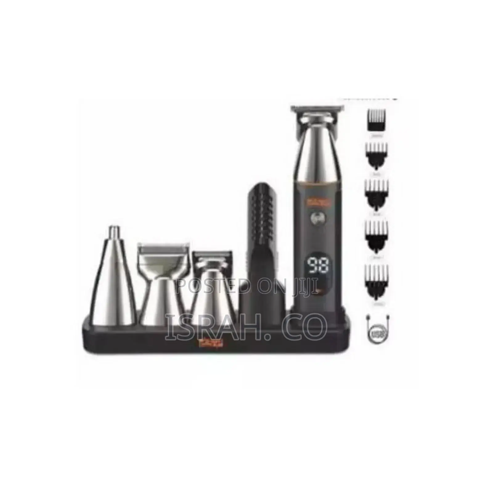 DSP 5-in-1 Rechargeable Ipx6 Trimmer Body Grooming Set