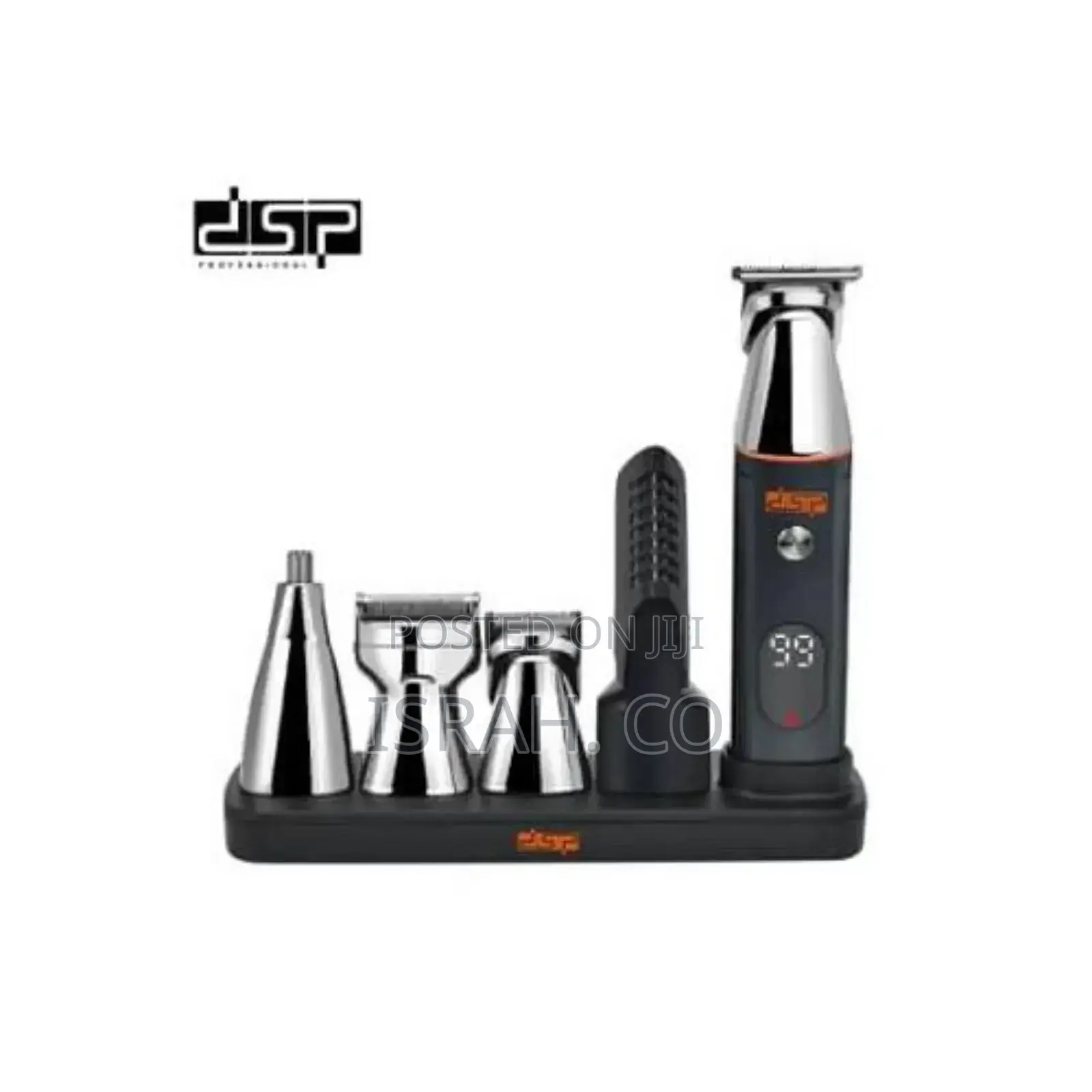 DSP 5-in-1 Rechargeable Ipx6 Trimmer Body Grooming Set