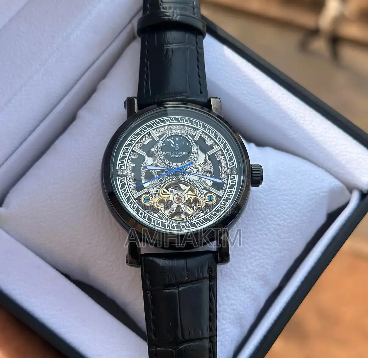 New Men's Patek Philippe Skeleton Mechanical Watch in Stock