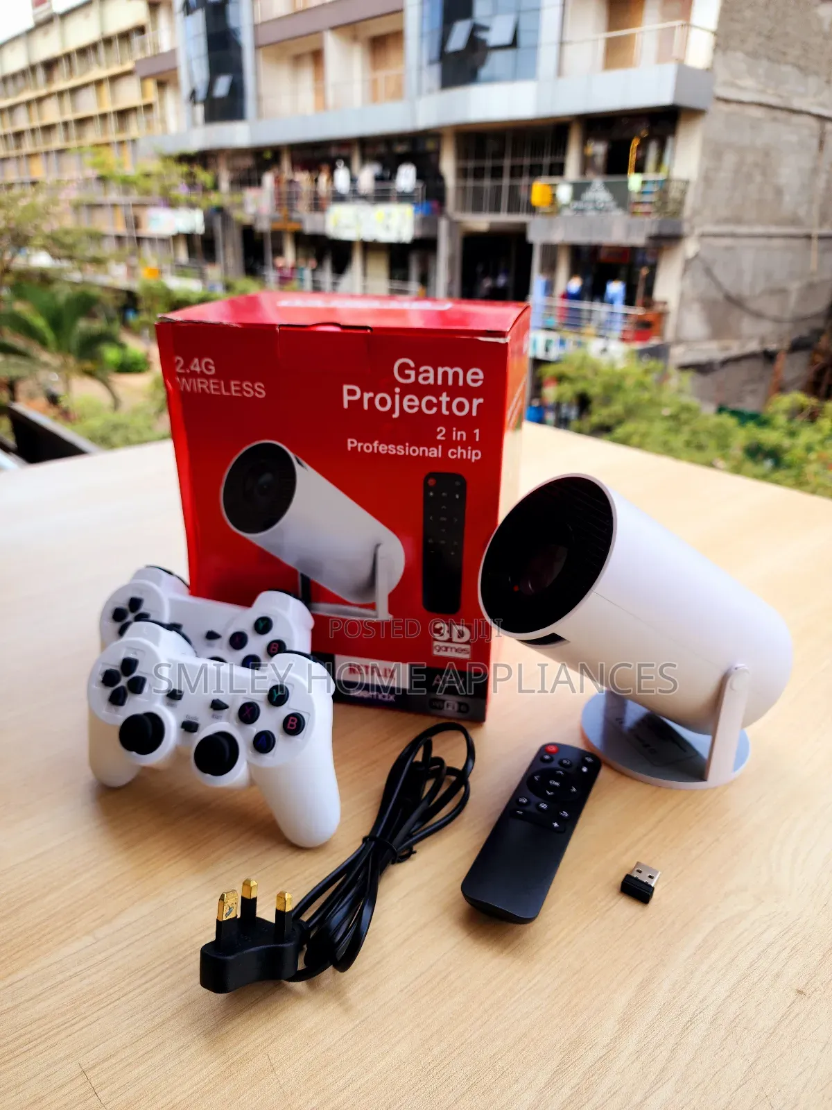 Brand New Smart Hd Gaming Projector With Two Wireless Pads