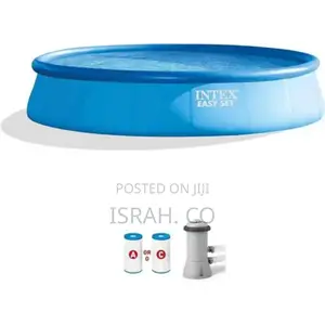 Outdoor Intex Easy Set Above Ground Inflatable Swimming Pool