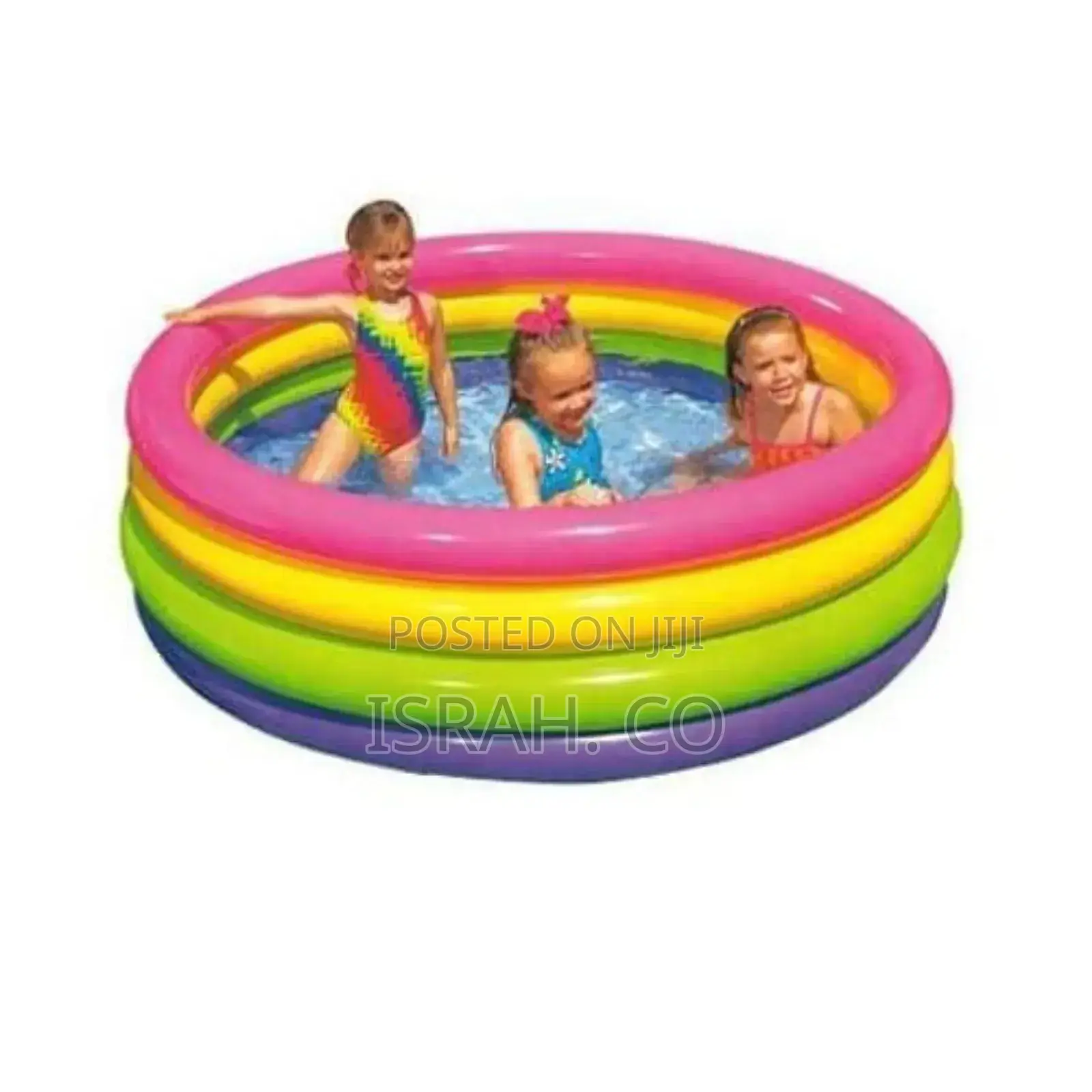 Portable Intex Round Wet Set Kiddie Pool,66" X 18"Collection