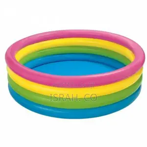 Portable Intex Round Wet Set Kiddie Pool,66" X 18"Collection