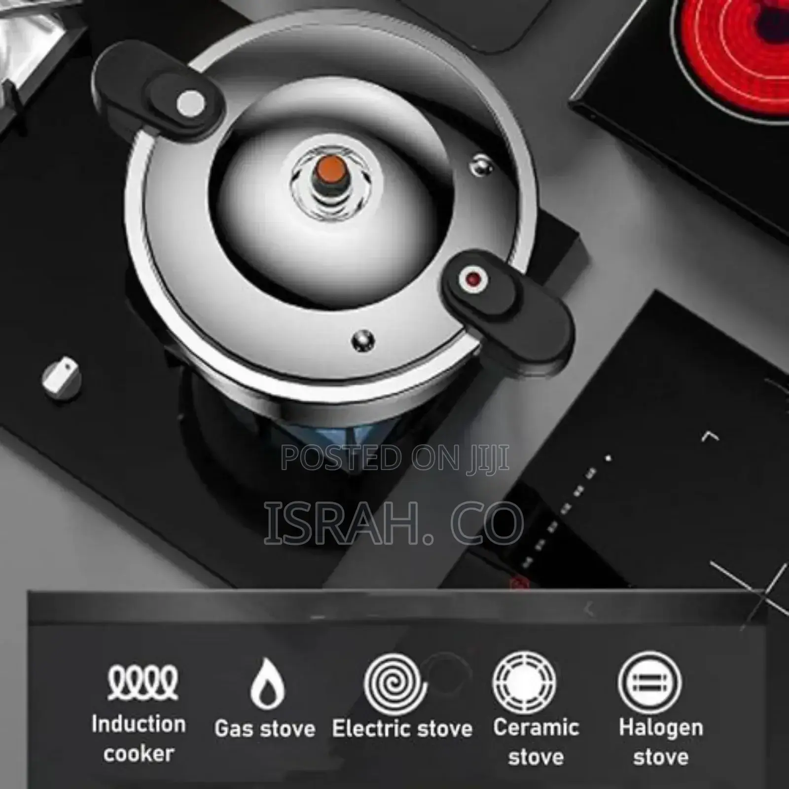 12 Litre Commercial Pressure Cooker Stainless Steel