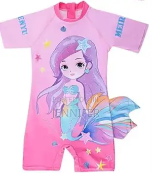Girl Cartoon Swimming Wear