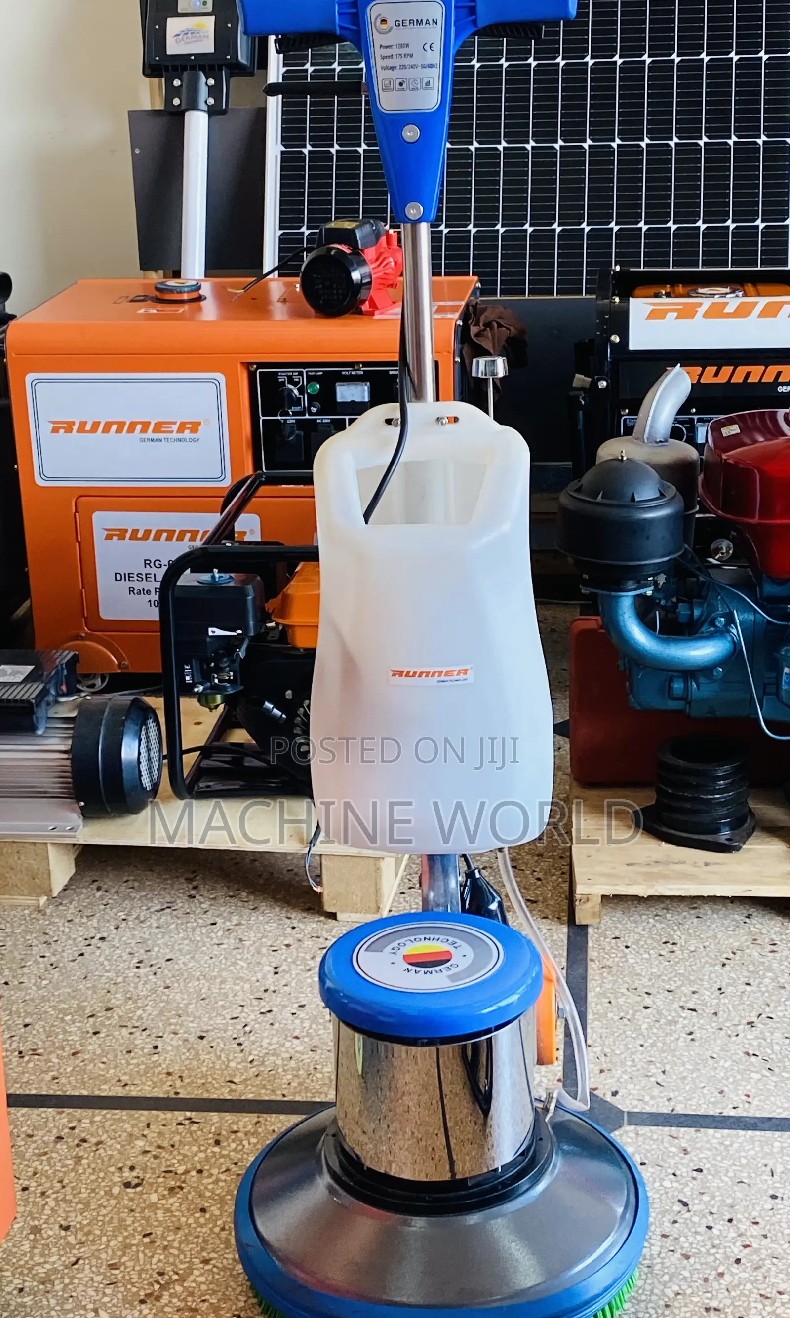 Floor Polisher/Scrubbing Machine(Runner German)