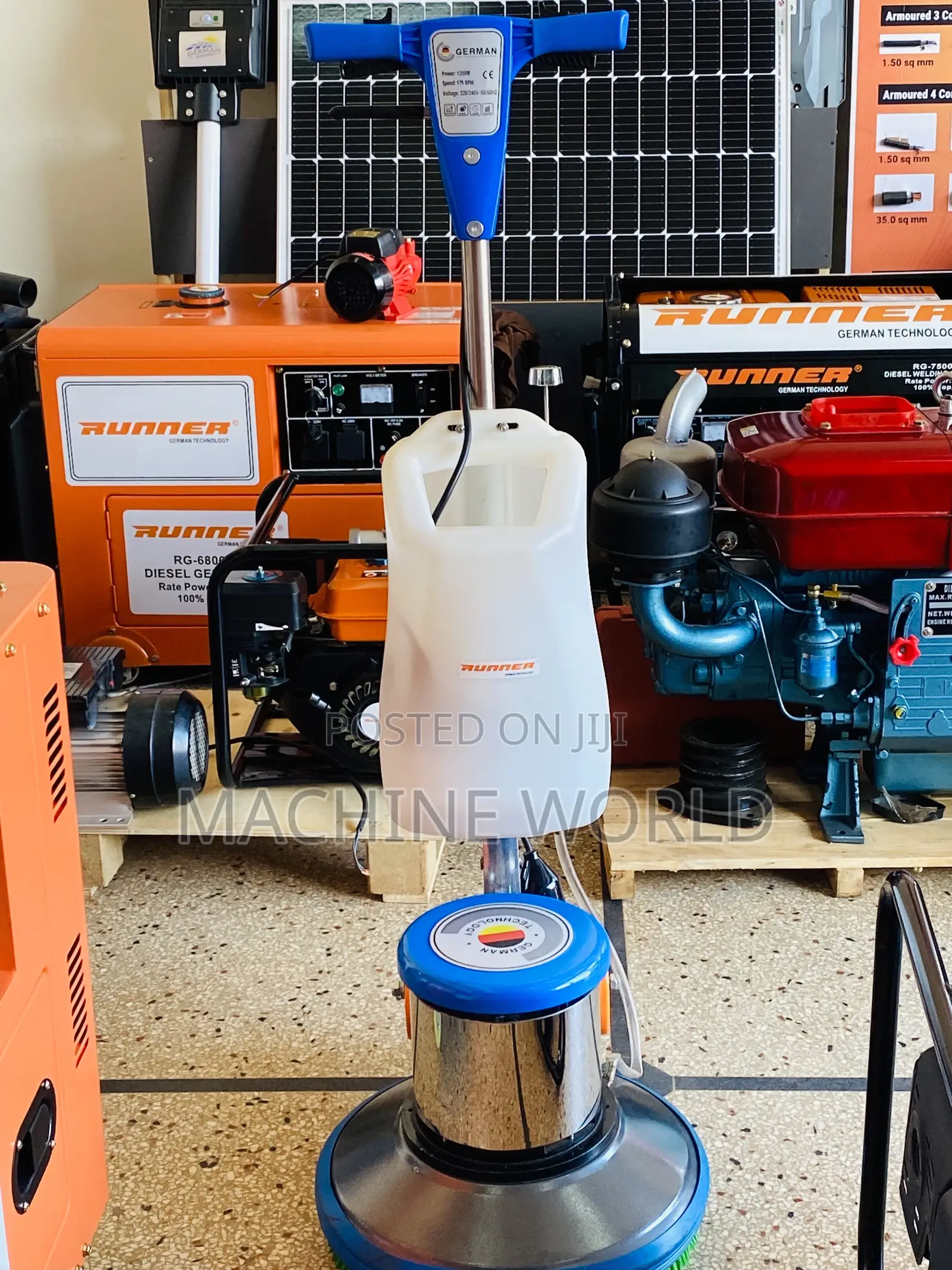 Floor Polisher/Scrubbing Machine(Runner German)