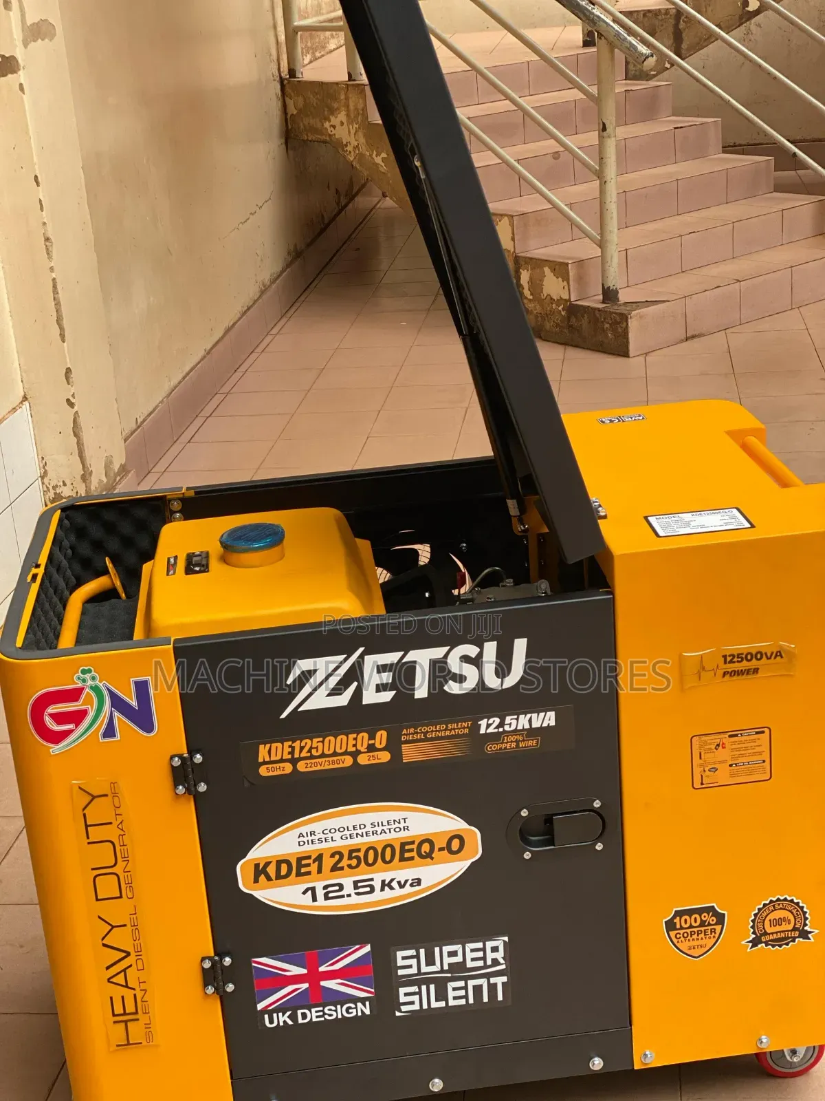 Kde12500eq-O 12.5kva Silent Diesel Generator Zetsu Brand