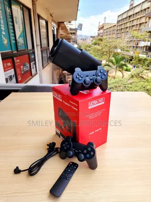 Black Version of Smart Progaming Projector With Wireles Pads