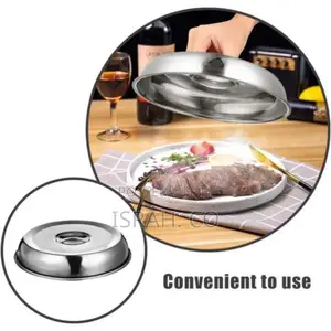 20cm Dome Cover for Cooking Griddle Catering Metal Plate