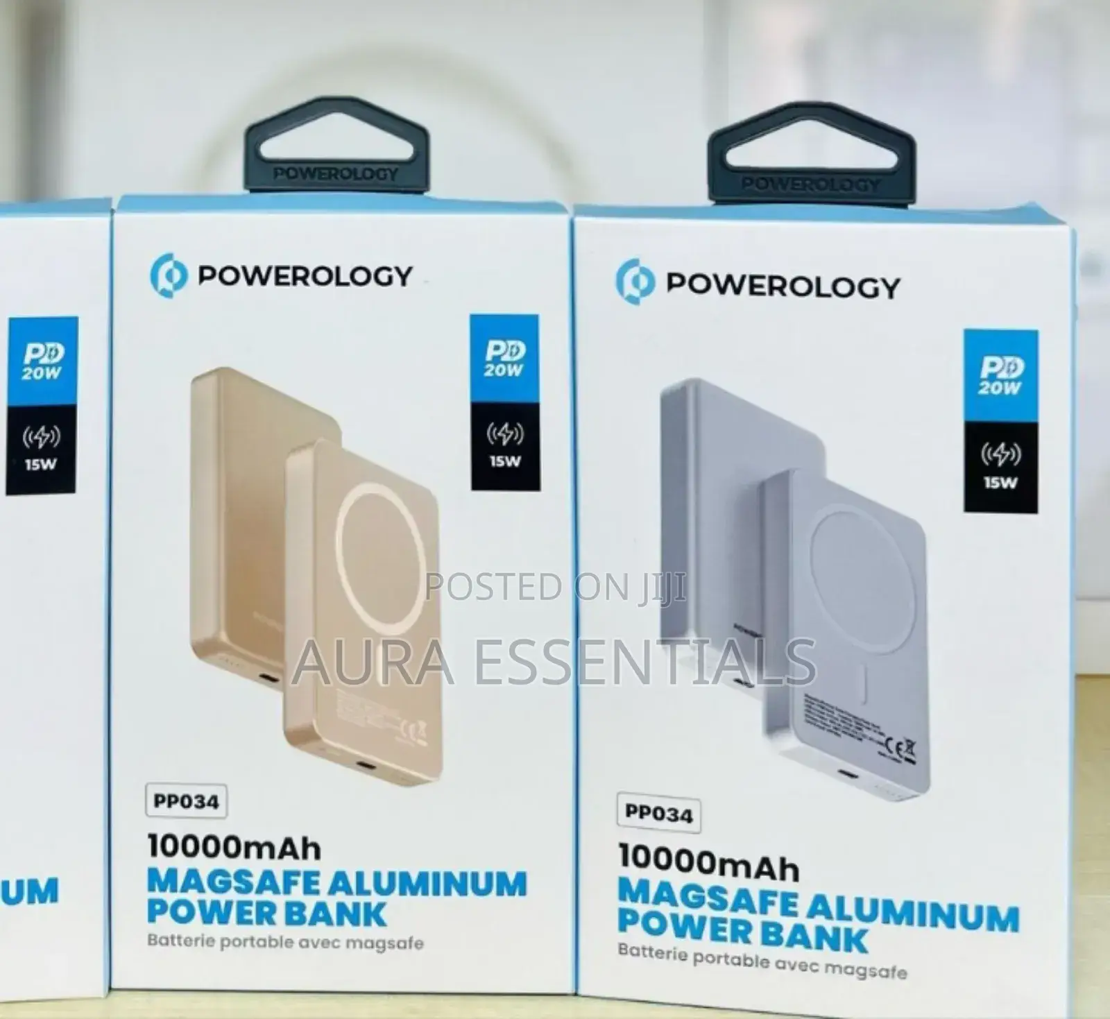 Powerology 10000mah Magsafe Aluminum Power Bank