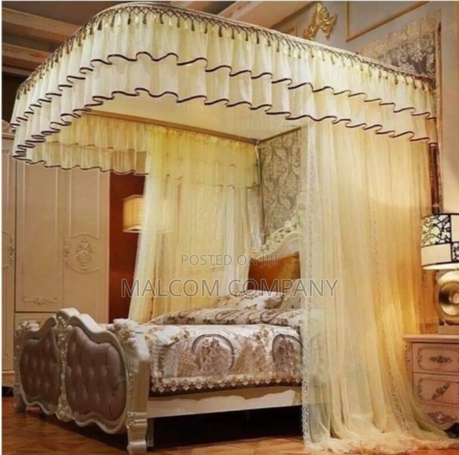 Two Stand Rail Mosquito Nets 5by6, 6by6