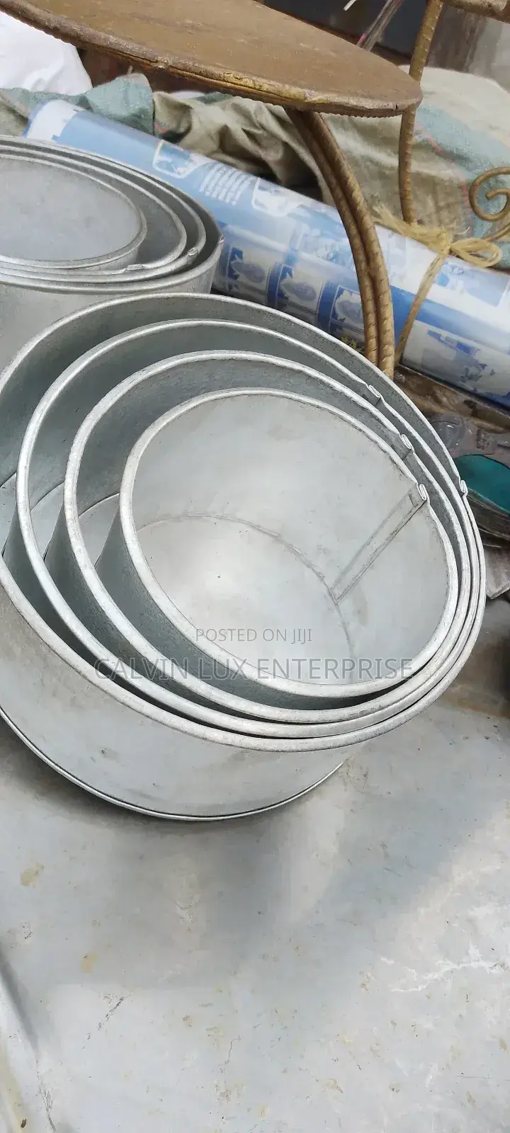 Cake Molds Aluminum Round