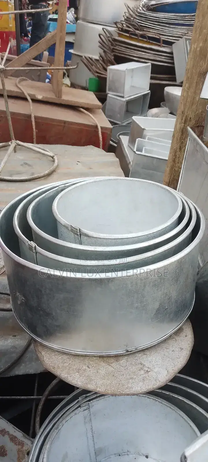 Cake Molds Aluminum Round