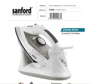 Sanford 2400w Cord and Cordless Steam Iron