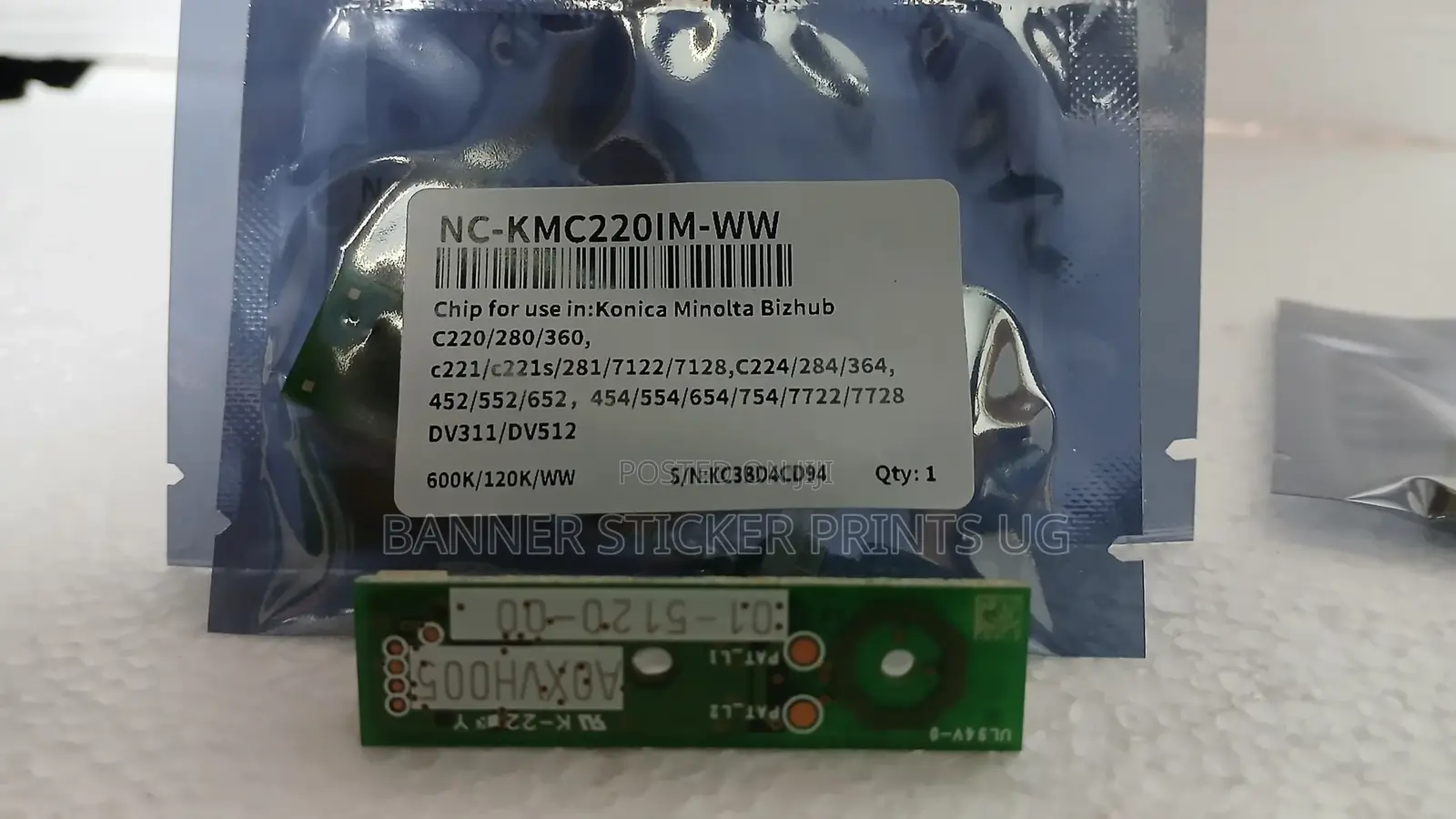 Konica Minolta Bizhub TCR Sensors/Developing Unit Chip